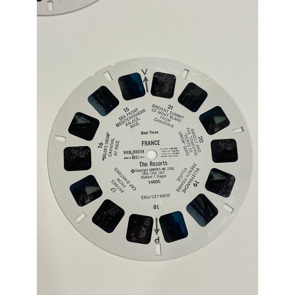 View-Master B172, France, World Travel Series, S4 Packaging, 3 Reel Set - Picture 4 of 9